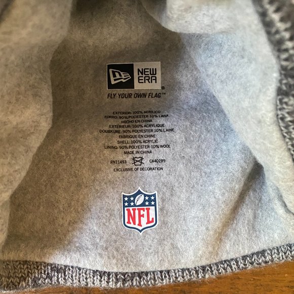 NWOT Las Vegas Raiders New Era Beanie - Picture 3 of 4